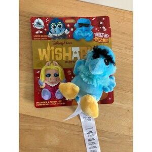 Disney Parks Wishables The Muppets Sam Eagle Mini Plush & Bag